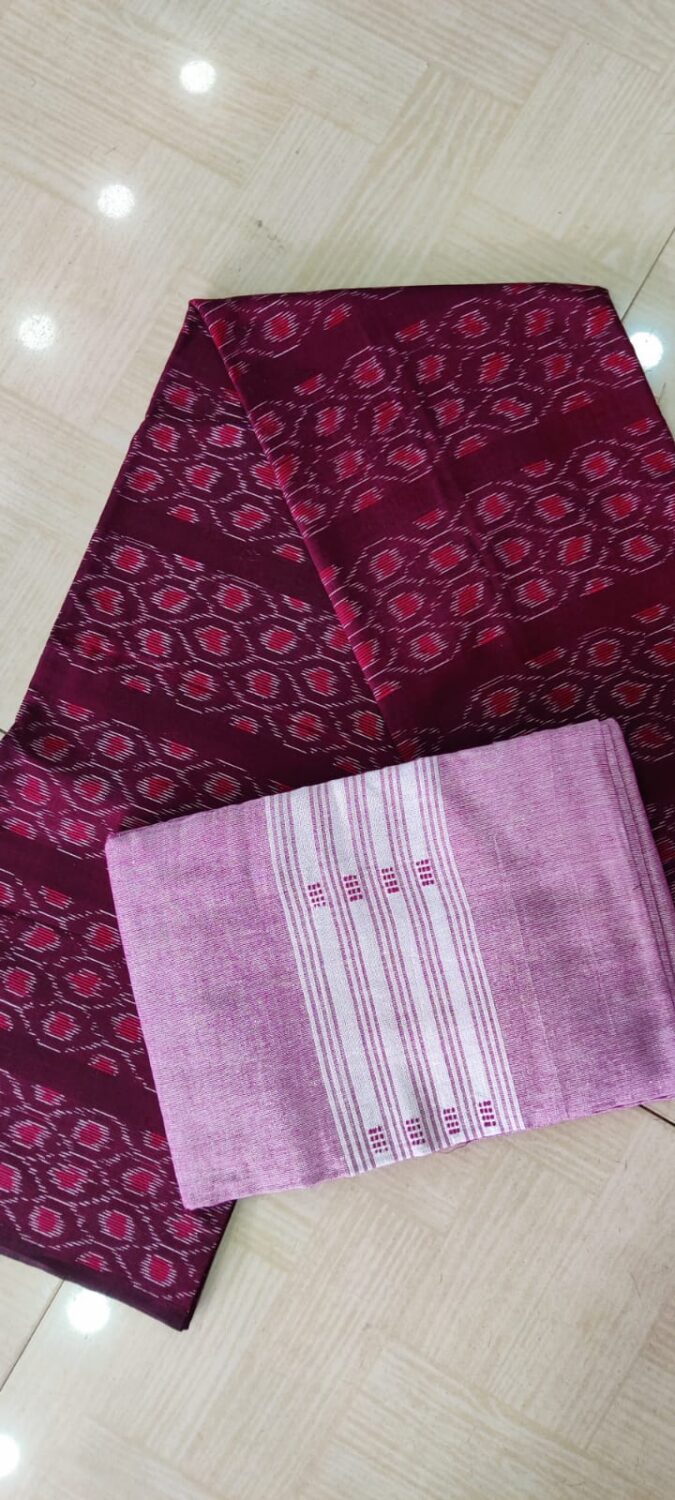 Sambalpuri Ikat Cotton Dress Material – RKG SHOPPING